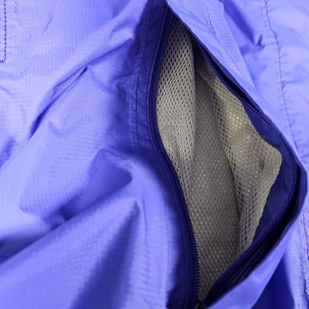 Marmot Rain Jacket Womens Large Purple Hooded Lightweight Outdoor Shell - Picture 6 of 13